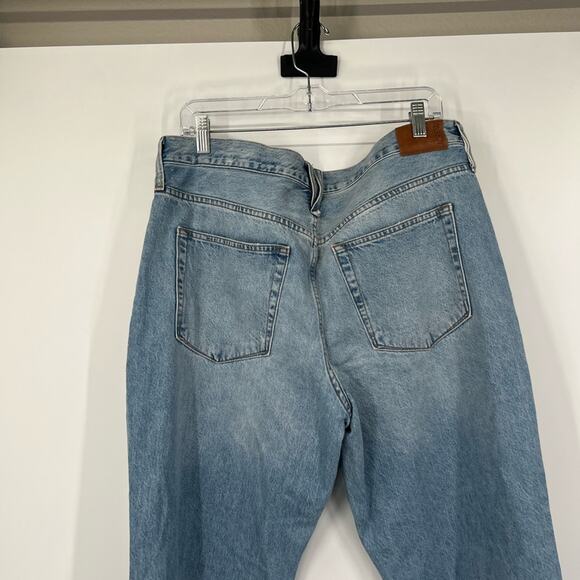 J. Crew Slouchy Boyfriend Jeans in Clear Indigo Wash High Rise - Picture 7 of 9
